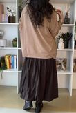 Ellis Oversized Rugby Knit Camel /23 =